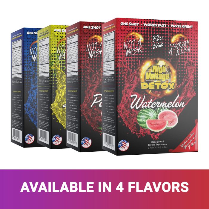 High Voltage Detox 32oz Blueberry