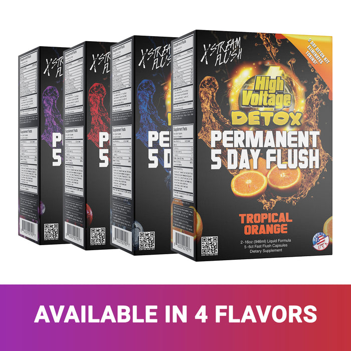 High Voltage Permanent Flush 32oz Blazin Cherry