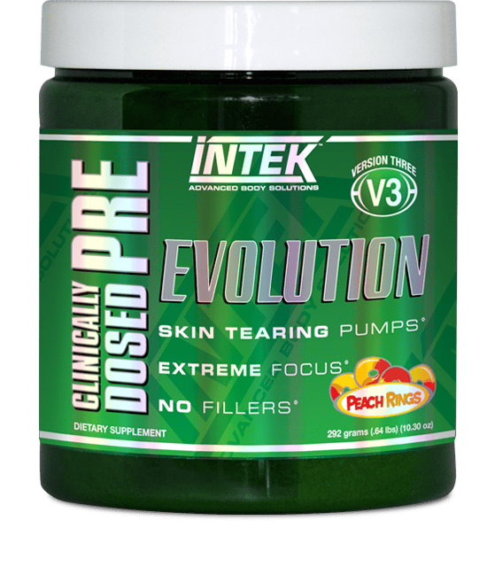 CLINICALLY DOSED PRE by Intek PEACH RINGS