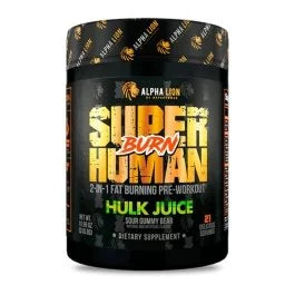 SUPER HUMAN BURN / ALPHA LION HULK JUICE