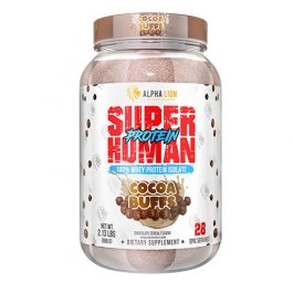 Super Human Protein 2lbs / ALPHA LION Cocoa Buffs
