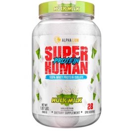 Super Human Protein 2lbs / ALPHA LION Hulk Milk