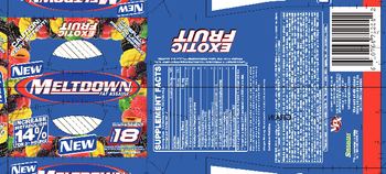 Meltdown Exot Fruit 8 Oz