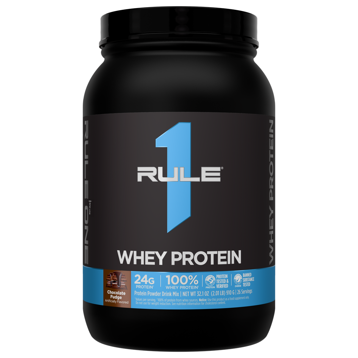 R1 WHEY BLEND 2LB CHOC FUDGE